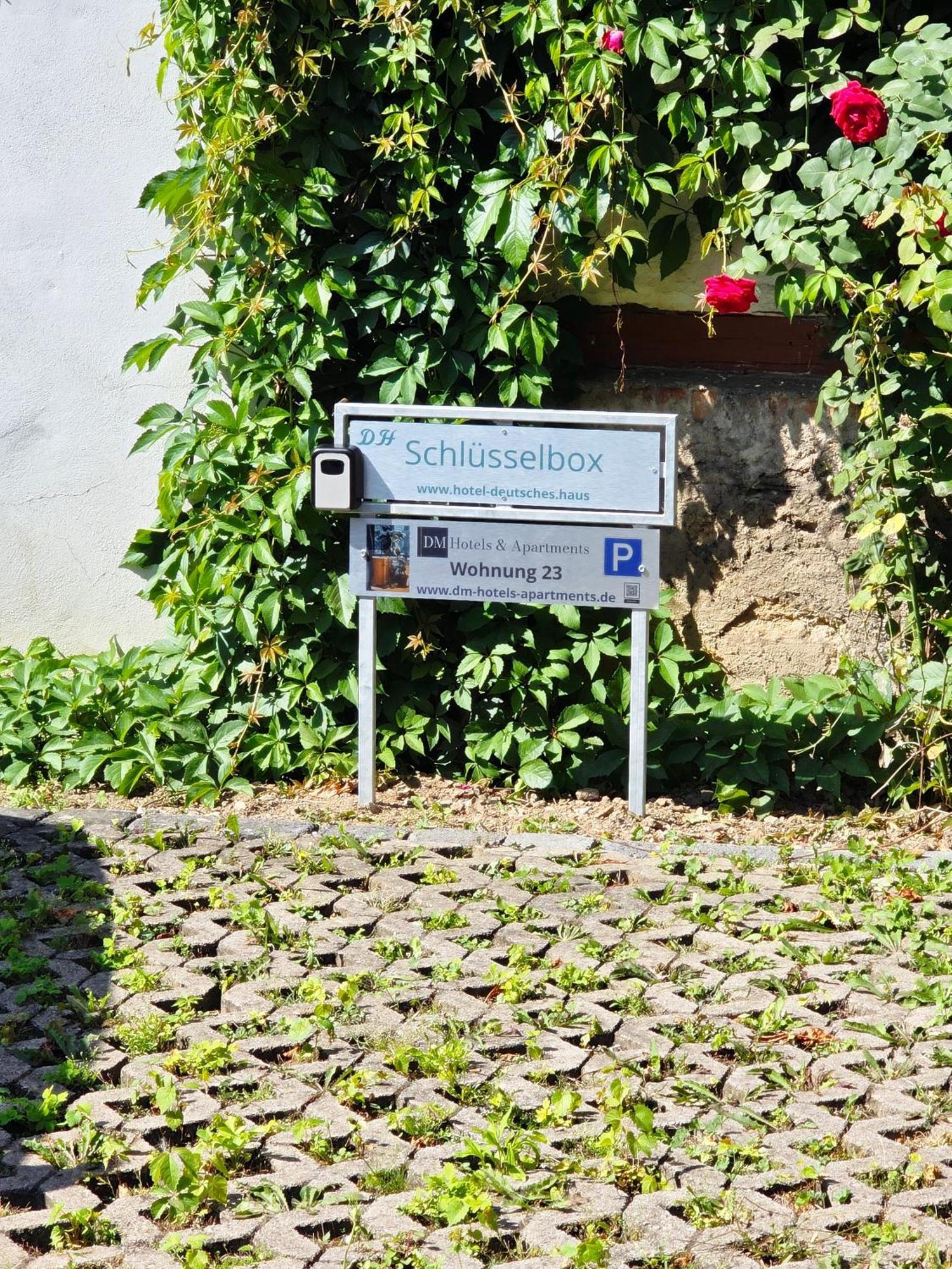 Dm Hotels & Apartments - Apartment Brueckenstr 27 Mühlhausen Exteriör bild
